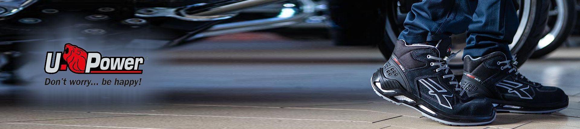 U-Power Sicherheitsschuh im Einsatz U-Power Sicherheitsschuh im Einsatz