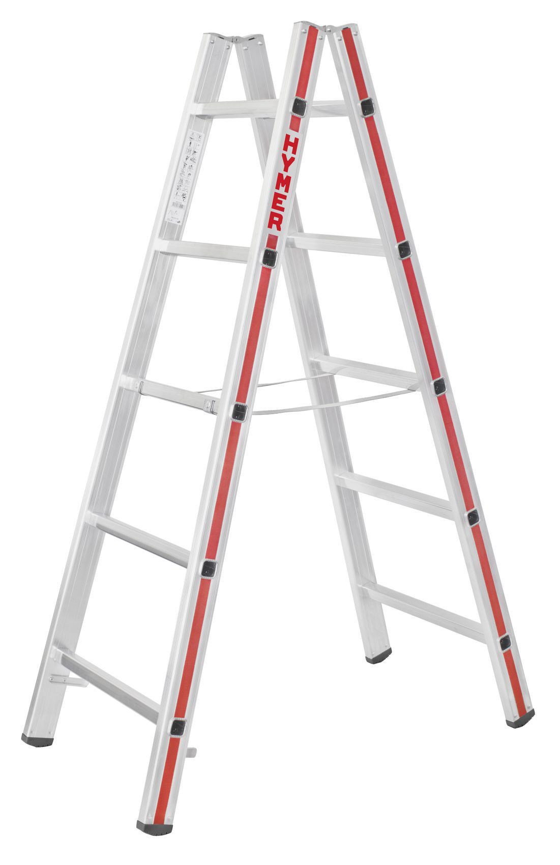 Hymer Sprossenstehleiter 2 x 5 Sprossen 1,47 Meter lang Produktbild Hymer Sprossenstehleiter 2 x 5 Sprossen 1,47 Meter lang