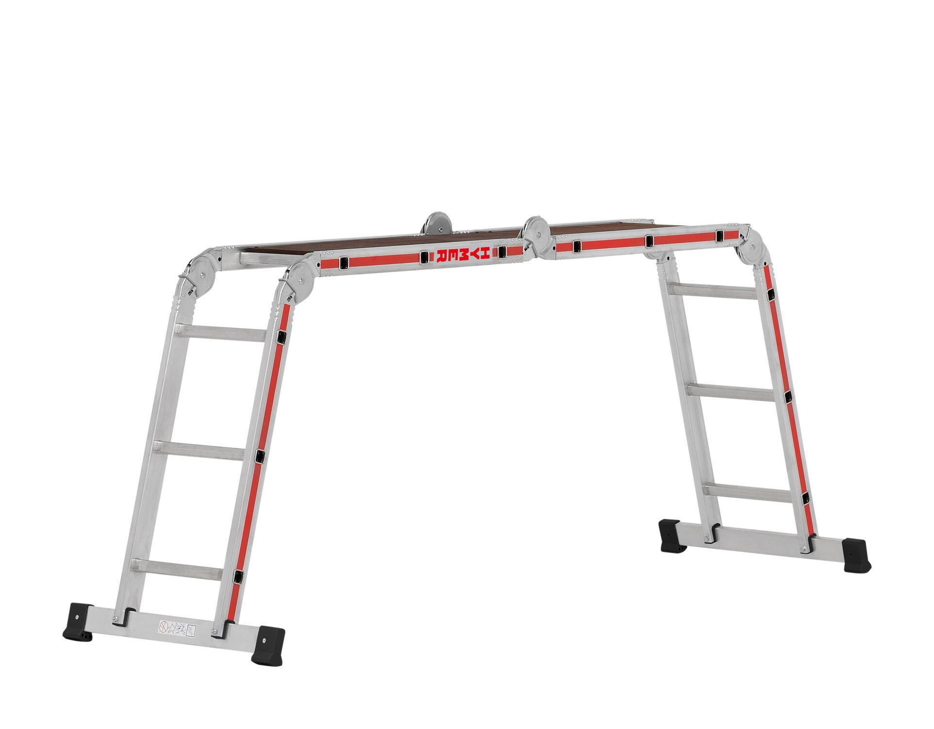 Hymer Vielzweckleiter 4x 3 Sprossen als Arbeitsplattform Modell 414216  Produktbild  Hymer Vielzweckleiter 4x 3 Sprossen als Arbeitsplattform Modell 414216  bild 2