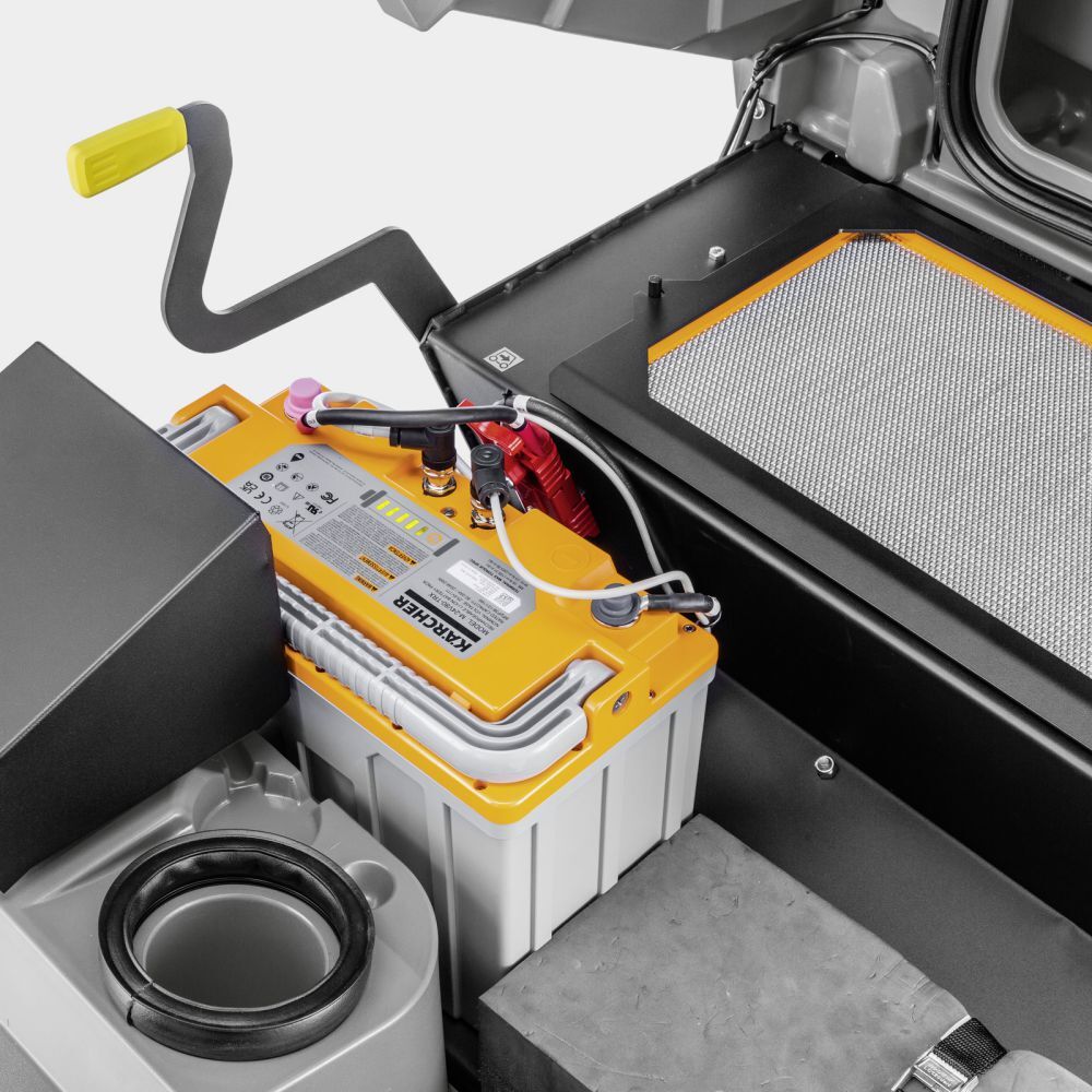 Produktbild Kärcher Kehrsaugmaschine KM 85/50 R Bp Pack 80 Ah Li + FC  bild 4