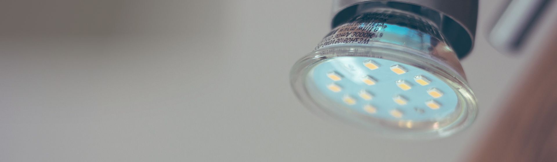 LED Leuchtmittel in Nahaufnahme LED Leuchtmittel in Nahaufnahme