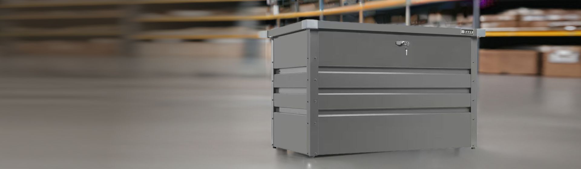 Zipper Aufbewahrungsbox in einem Lager stehend Zipper Aufbewahrungsbox in einem Lager stehend