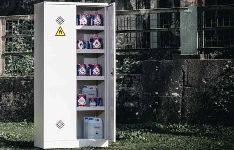 kategorie betriebsausstattung umwelt gefahrstoffschraenke teaser Produktbild kategorie betriebsausstattung umwelt gefahrstoffschraenke teaser