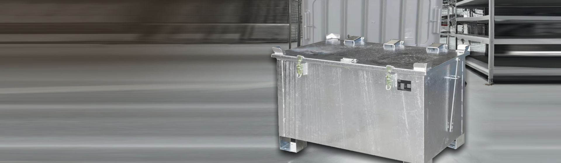 Bauer Lithium Ionen Lagerbehälter LIL 220 verzinkt Bauer Lithium Ionen Lagerbehälter LIL 220 verzinkt