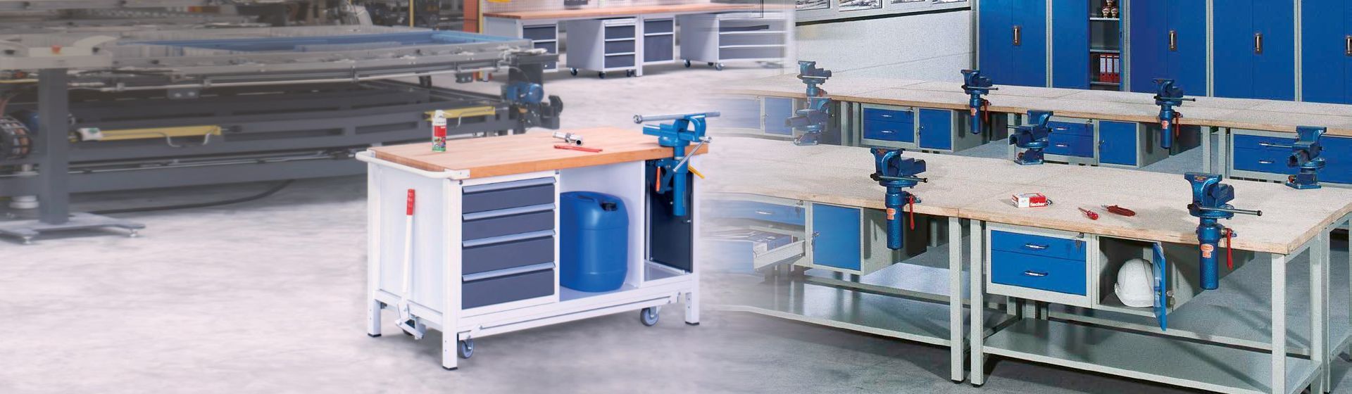 Rau Werkbank und C + P Werkbankgruppe Rau Werkbank und C + P Werkbankgruppe