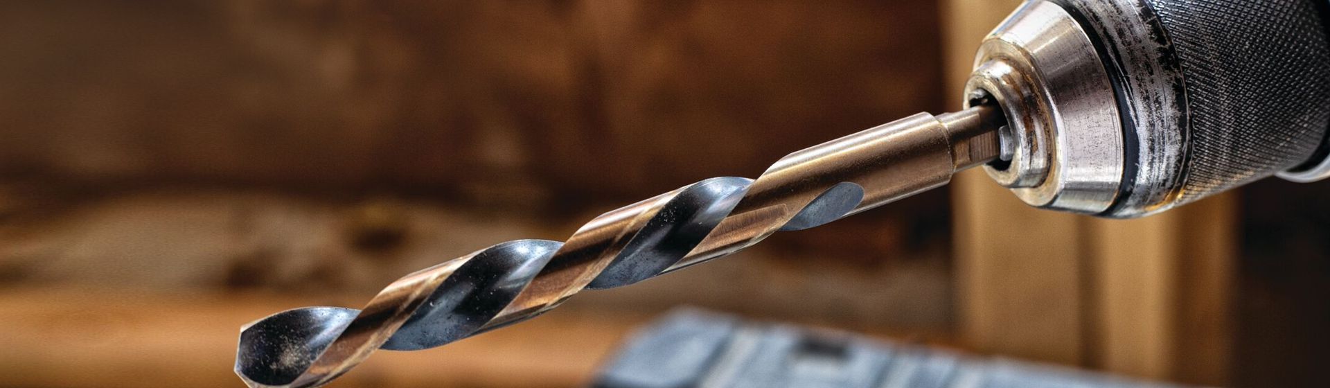 Dewalt Bohrfutter in Nahaufnahme Dewalt Bohrfutter in Nahaufnahme