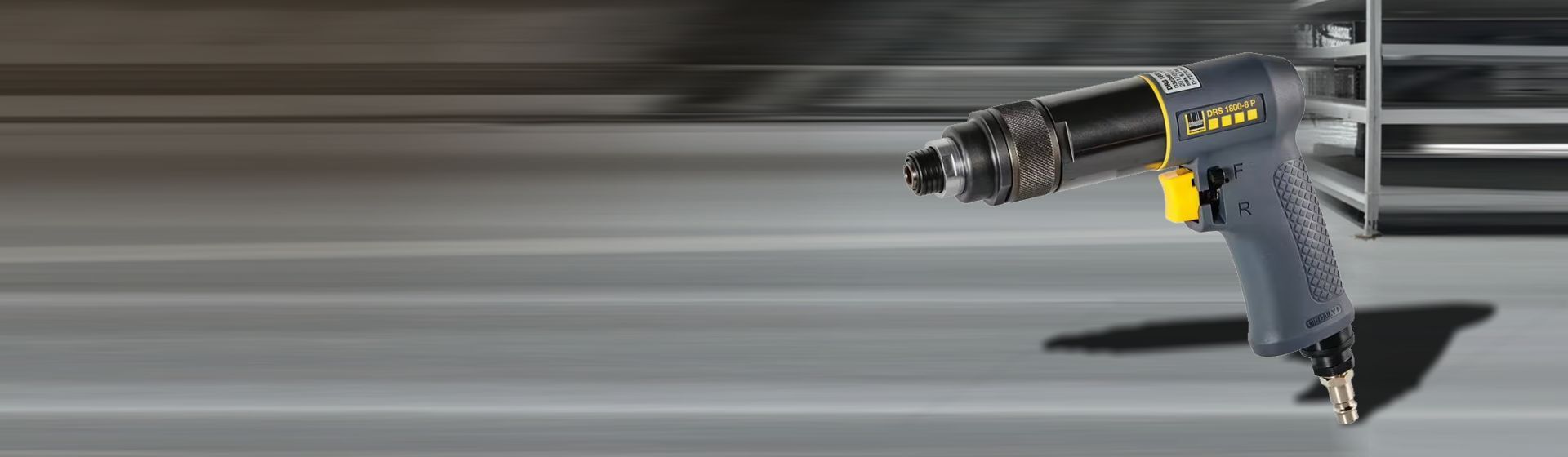 SCHNEIDER Drehschrauber DRS 1800-8 P leise durch eingebauten Schalldämpfer SCHNEIDER Drehschrauber DRS 1800-8 P leise durch eingebauten Schalldämpfer