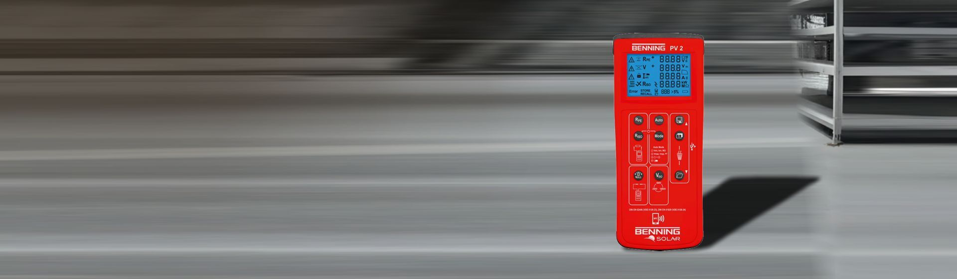 BENNING PV-Installationstester und Kennlinienmessgerät PV 2 BENNING PV-Installationstester und Kennlinienmessgerät PV 2