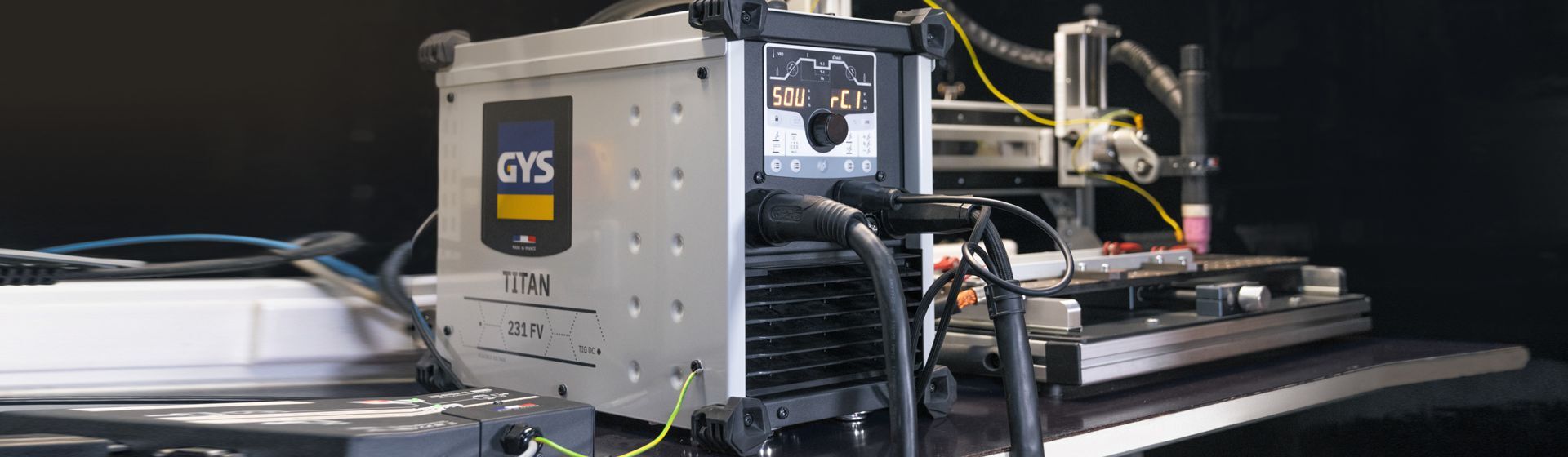 Gys WIG Inverter in Aktion
