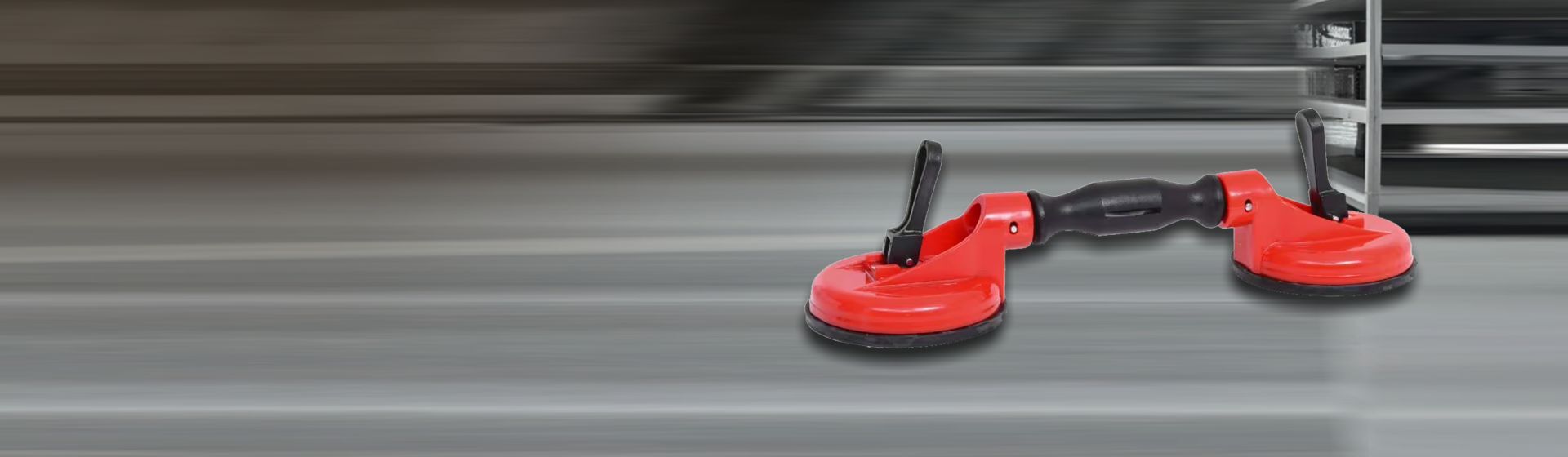 Roter KS Tools Doppelsaugheber mit Griff Roter KS Tools Doppelsaugheber mit Griff