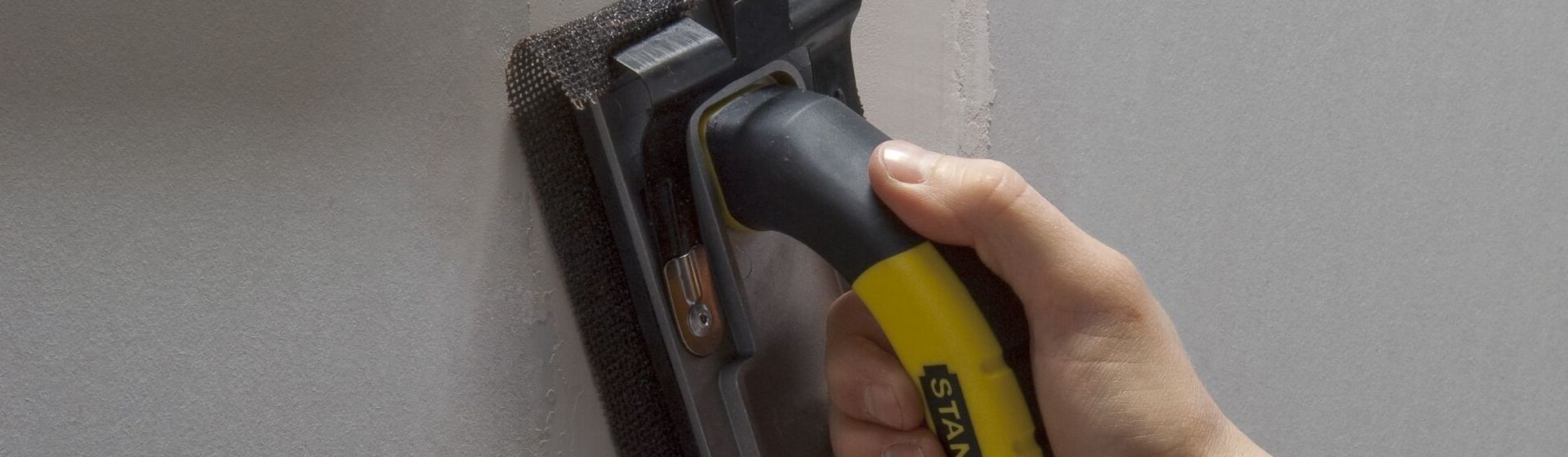 Handschleifer von Stanley im Einsatz