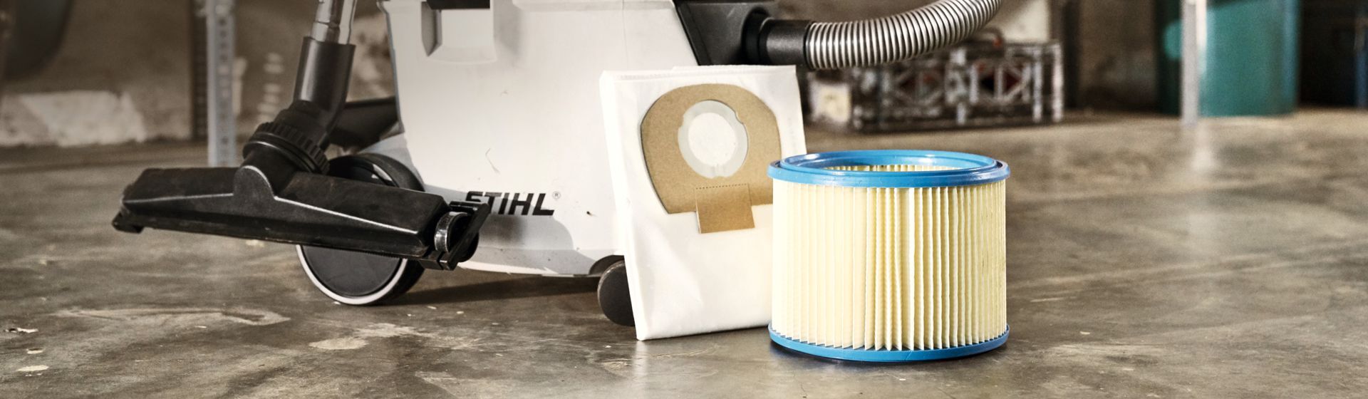 Stihl Mehrzwecksauger mit Filter + Staubsaugerbeutel Stihl Mehrzwecksauger mit Filter + Staubsaugerbeutel