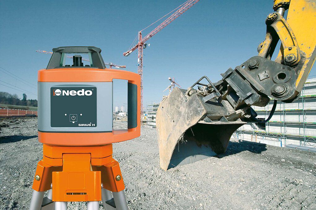 Produktbild Rotationslaser-Set SIRIUS 1 H / Laserklasse 2 Inkl. ACCEPTOR MAXX, Stativ 200225, Flexilatten-Set bild 5