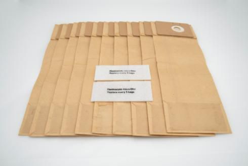Staubbeutel für Sauger GU Serie 10 Stück 137 x 220 x 50 mm