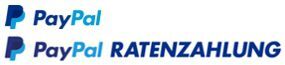 PayPal & PayPal Ratenzahlung Logos PayPal & PayPal Ratenzahlung Logos