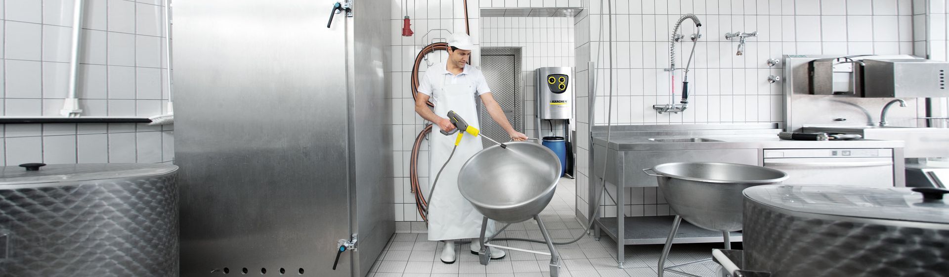 Stationärer Kärcher Hochdruckreiniger