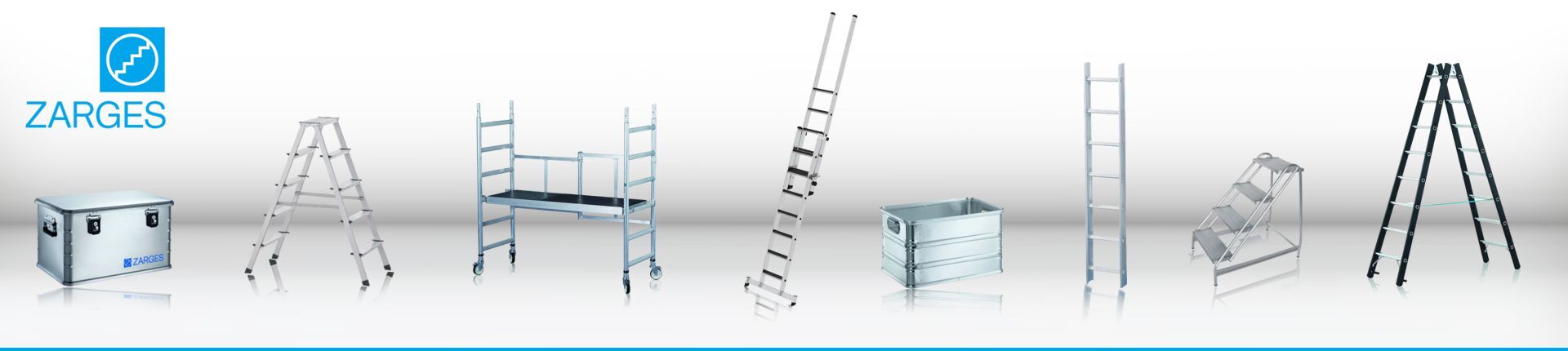 Zarges Produktübersicht Produktbild Zarges Produktübersicht