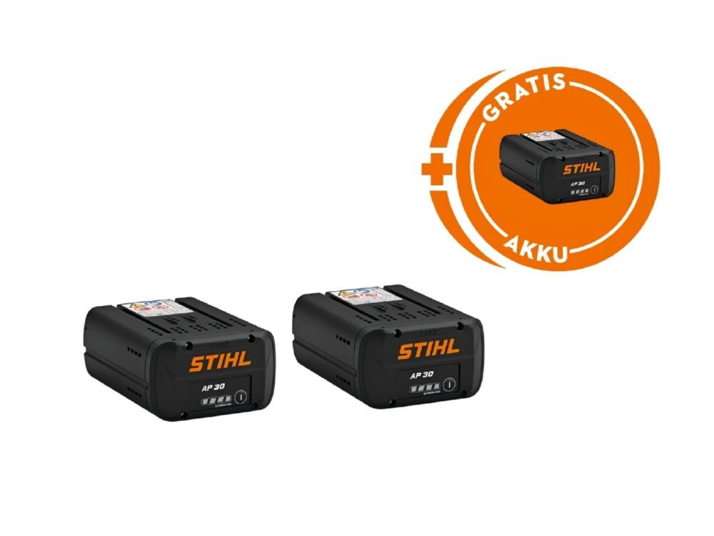 Produktbild STIHL Akku Set mit 3 x AP 30