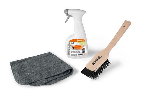 STIHL Care & Clean Set für Mähroboter und Rasenmäher Produktbild STIHL Care & Clean Set für Mähroboter und Rasenmäher