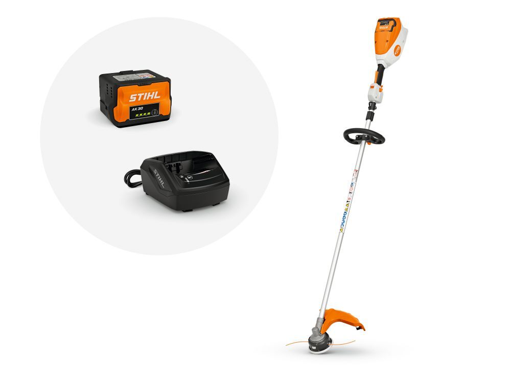 STIHL Akku Motorsense FSA 80 R mit Akku AK 30 und Ladegerät AL 101 Produktbild STIHL Akku Motorsense FSA 80 R mit Akku AK 30 und Ladegerät AL 101