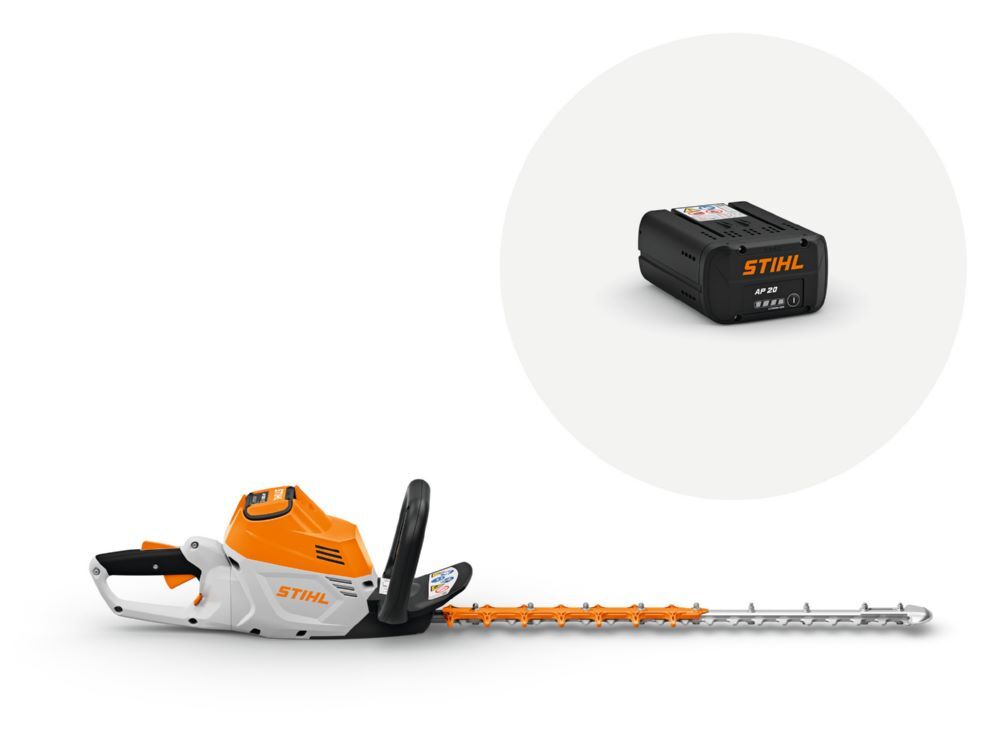 Produktbild STIHL Akku Heckenschere HSA 100 Set Schnittlänge 60 cm