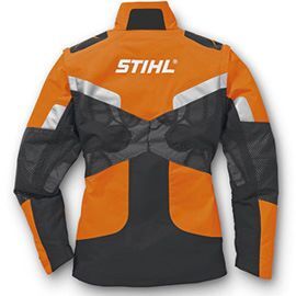 Stihl Forstjacke ADVANCE X TREEm Größe S schwarz orange Produktbild Stihl Forstjacke ADVANCE X TREEm Größe S schwarz orange bild 4
