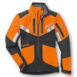 Stihl Forstjacke ADVANCE X TREEm Größe XL schwarz orange Produktbild Stihl Forstjacke ADVANCE X TREEm Größe XL schwarz orange