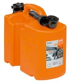 Stihl Kombikanister orange für 5 Liter Kraftstoff und 3 Liter Sägekettenhaftöl Produktbild Stihl Kombikanister orange für 5 Liter Kraftstoff und 3 Liter Sägekettenhaftöl