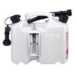 Stihl Kombikanister transparent mit Werkzeugaufnahme Produktbild Stihl Kombikanister transparent mit Werkzeugaufnahme