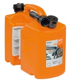 Stihl Kombikanister orange mit Werkzeugaufnahme Produktbild Stihl Kombikanister orange mit Werkzeugaufnahme
