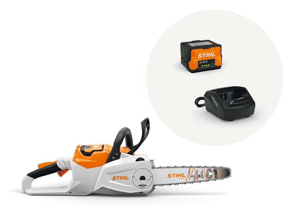 STIHL Akku Kettensäge MSA 80 C-B mit Akku AK 30 S und Ladegerät AL 101 Produktbild STIHL Akku Kettensäge MSA 80 C-B mit Akku AK 30 S und Ladegerät AL 101