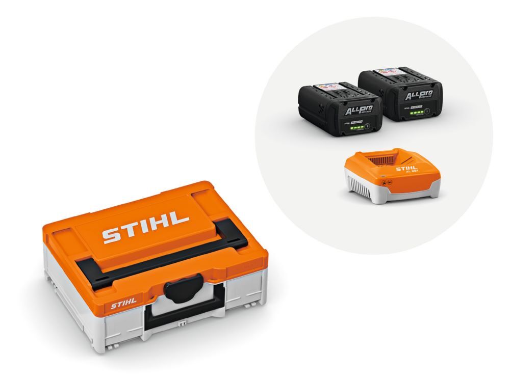 Produktbild STIHL ALLPRO Power Box 2 mit 2x AP 300.0 P und AL 501