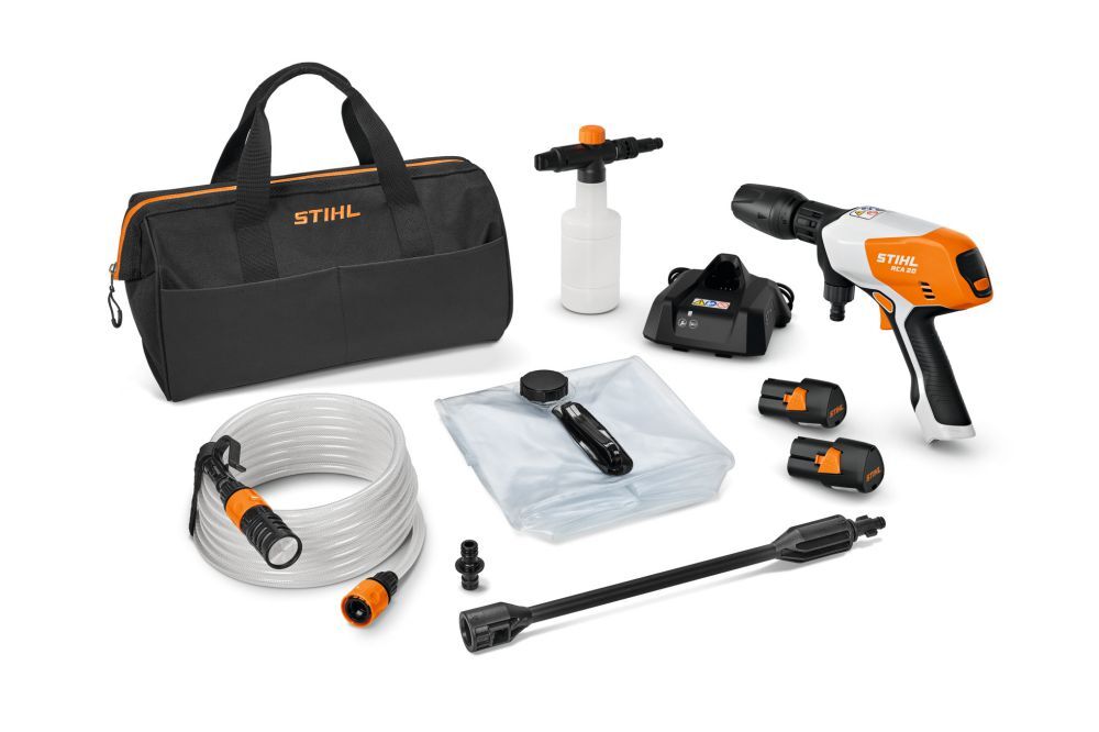 STIHL Akku Druckreiniger RCA 20 mit 2x Akku AS 2 und Ladegerät AL 1 STIHL Akku Druckreiniger RCA 20 mit 2x Akku AS 2 und Ladegerät AL 1