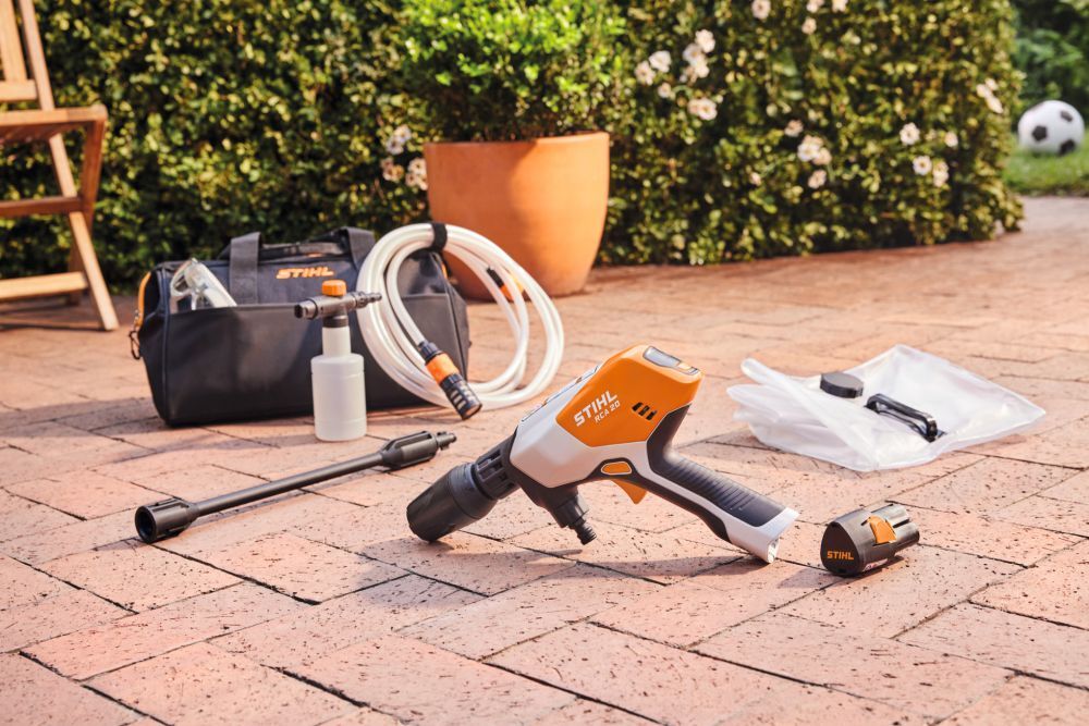 STIHL Akku Druckreiniger RCA 20 mit 2x Akku AS 2 und Ladegerät AL 1 STIHL Akku Druckreiniger RCA 20 mit 2x Akku AS 2 und Ladegerät AL 1