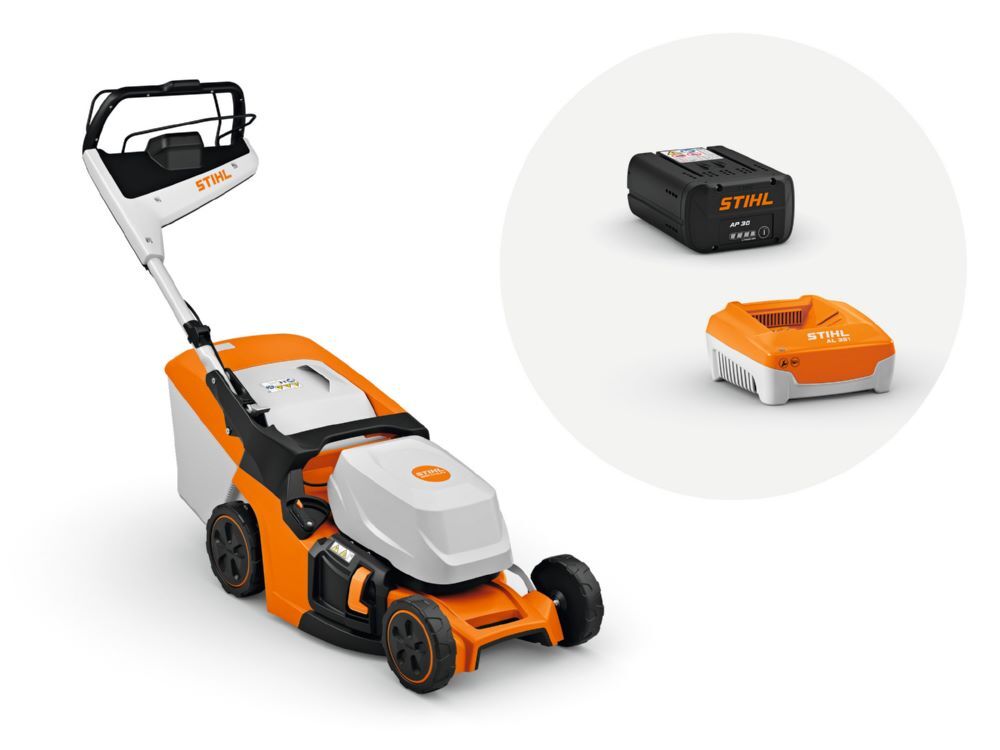 Produktbild STIHL Akku Rasenmäher RMA 443 PV Set