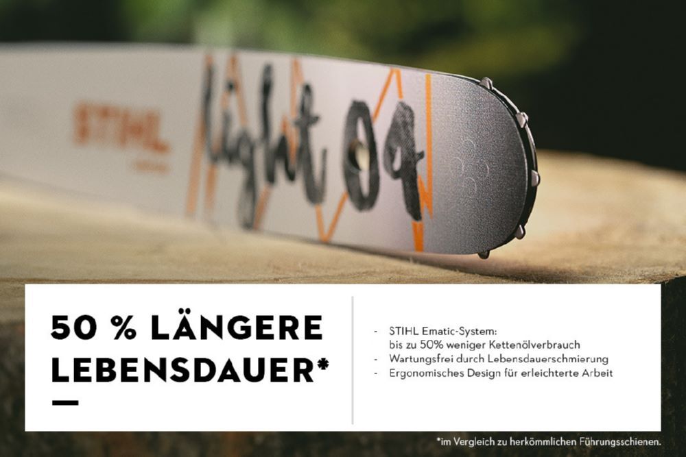 Produktbild Schiene L04, 45cm/18", 1,3mm/0.050", 8,25mm/.325" bild 2