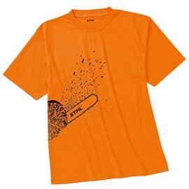 Stihl Funktions T-Shirt DYNAMIC Gr. XL warnorange Produktbild Stihl Funktions T-Shirt DYNAMIC Gr. XL warnorange