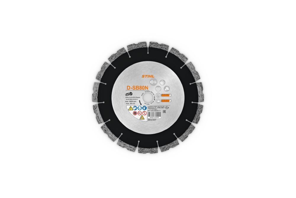 Produktbild STIHL Diamant-Trennscheibe 230 mm Beton/Hartgestein D-SB80N