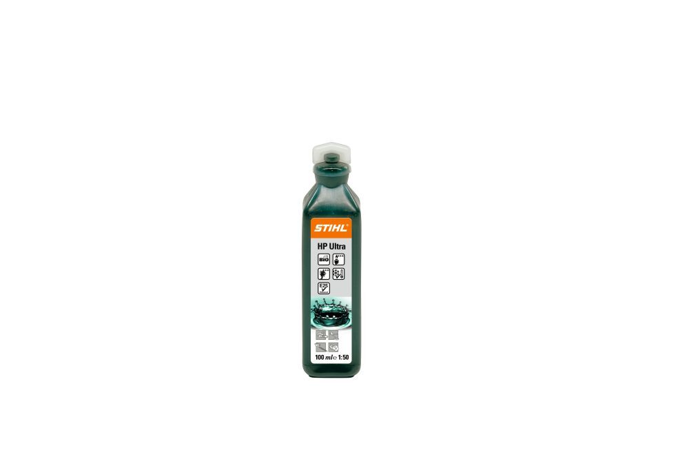 STIHL Zweitaktmotorenöl HP Ultra 100 ml Produktbild STIHL Zweitaktmotorenöl HP Ultra 100 ml