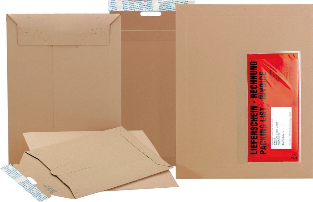 Trans-Pak Vollpapp-Versandtasche VE100 240 x 315 mm A4 Produktbild Trans-Pak Vollpapp-Versandtasche VE100 240 x 315 mm A4