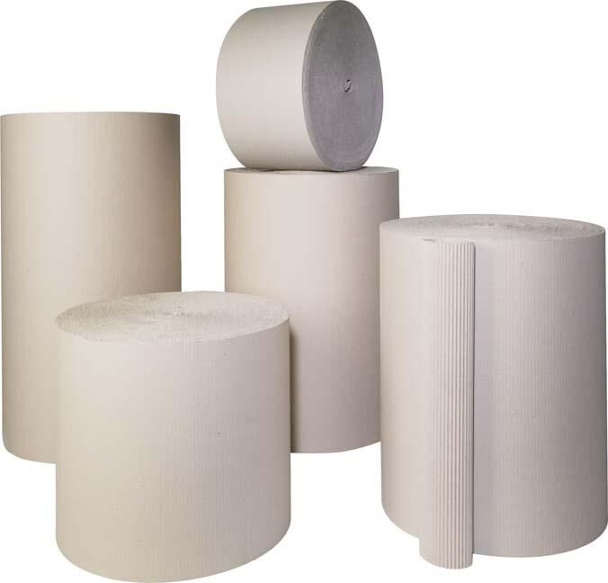 Trans-Pak Rollenwellpappe 1-wellig, 500mm breitx70lfm, 80g/qm Produktbild Trans-Pak Rollenwellpappe 1-wellig, 500mm breitx70lfm, 80g/qm bild 2