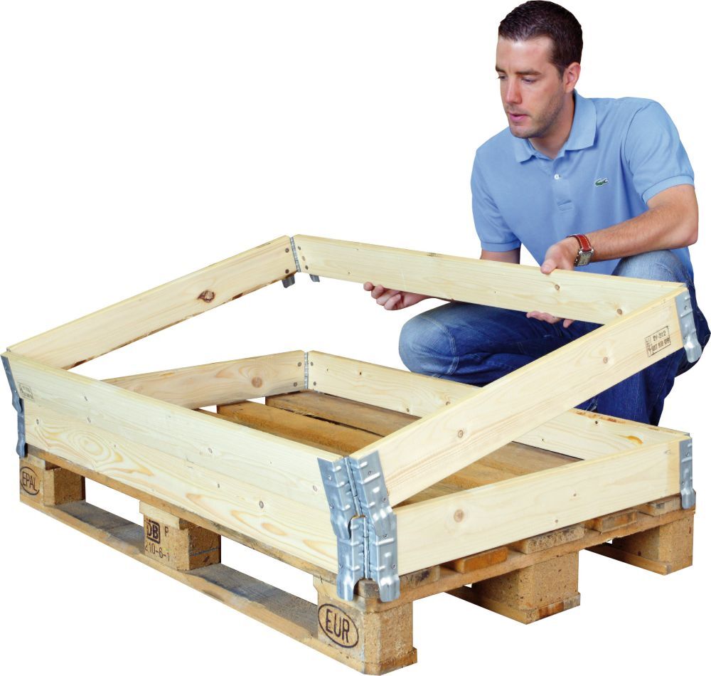 Trans-Pak Holzaufsetzrahmen VE5 1200x800x200mm, IPPC Produktbild Trans-Pak Holzaufsetzrahmen VE5 1200x800x200mm, IPPC