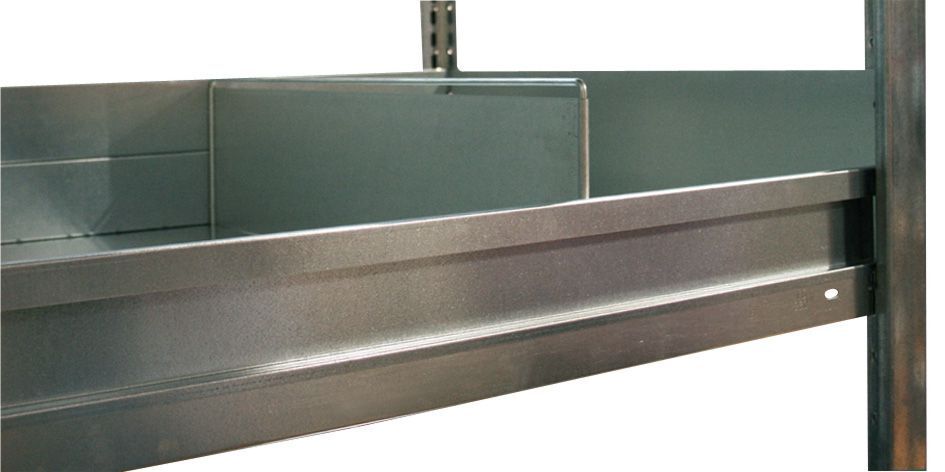 Meta Schüttgutleiste 1000x75 mm kbs. Produktbild Meta Schüttgutleiste 1000x75 mm kbs.