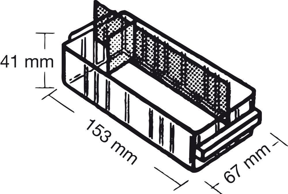 Etiketten Satz a 48 Stk. für Schublade Typ B Produktbild Etiketten Satz a 48 Stk. für Schublade Typ B