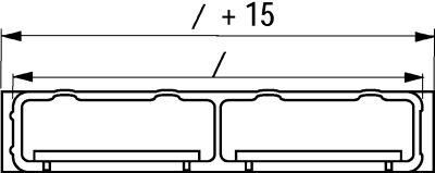 Altec Verladeschiene-Aluminium L2500mm Altec Verladeschiene-Aluminium L2500mm