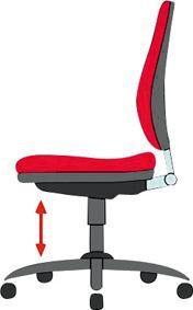 Arbeitsstuhl All-In-One 2 m.K-Leder sw9643-2571 Arbeitsstuhl All-In-One 2 m.K-Leder sw9643-2571