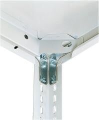 Meta Fixwinkel 4 Stk. und 13 Linsenkopfschrauben Produktbild Meta Fixwinkel 4 Stk. und 13 Linsenkopfschrauben bild 3