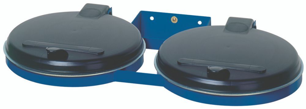 Var Abfallsammler doppelt verz. Wandbef. KS-Deckel Produktbild Var Abfallsammler doppelt verz. Wandbef. KS-Deckel