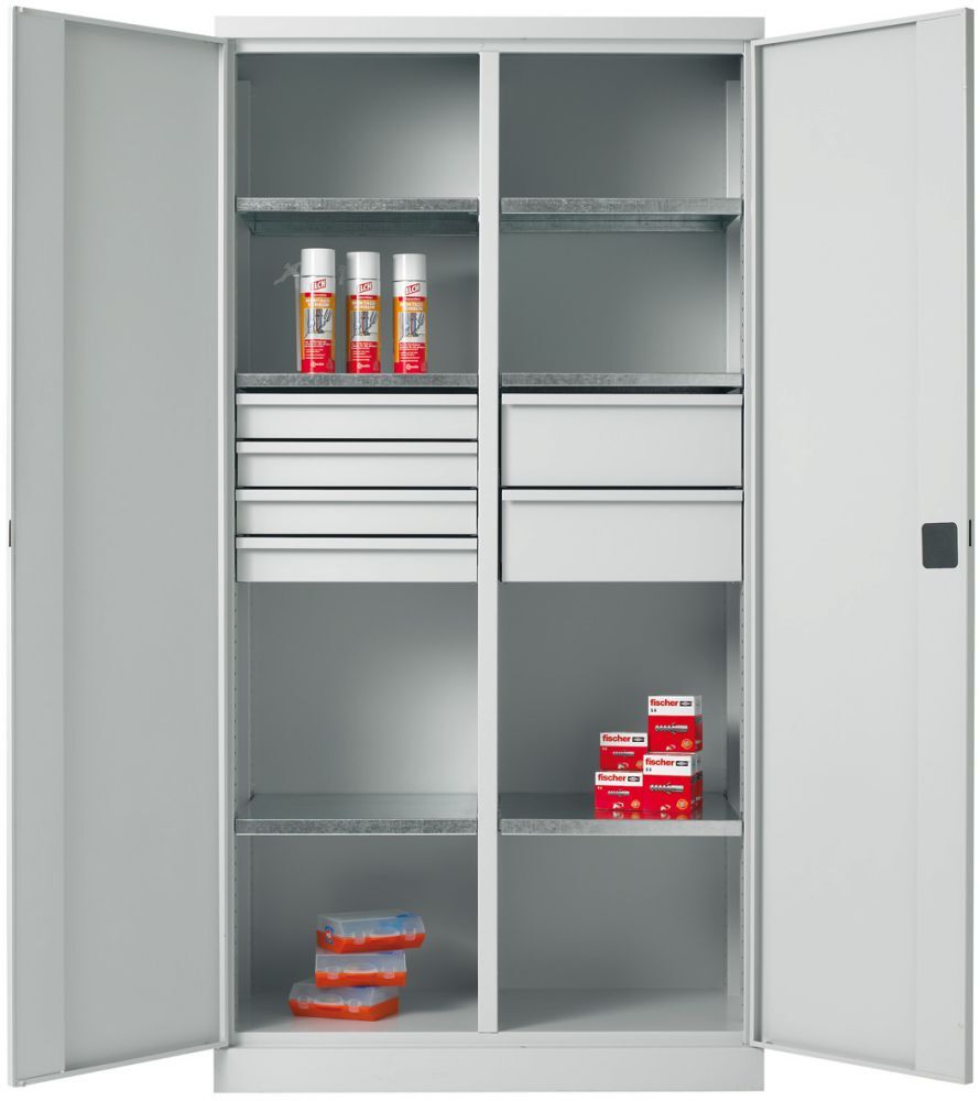 Orgami Stahlschrank RAL7035/50121950x1200x500 6FB 6SL Produktbild Orgami Stahlschrank RAL7035/50121950x1200x500 6FB 6SL