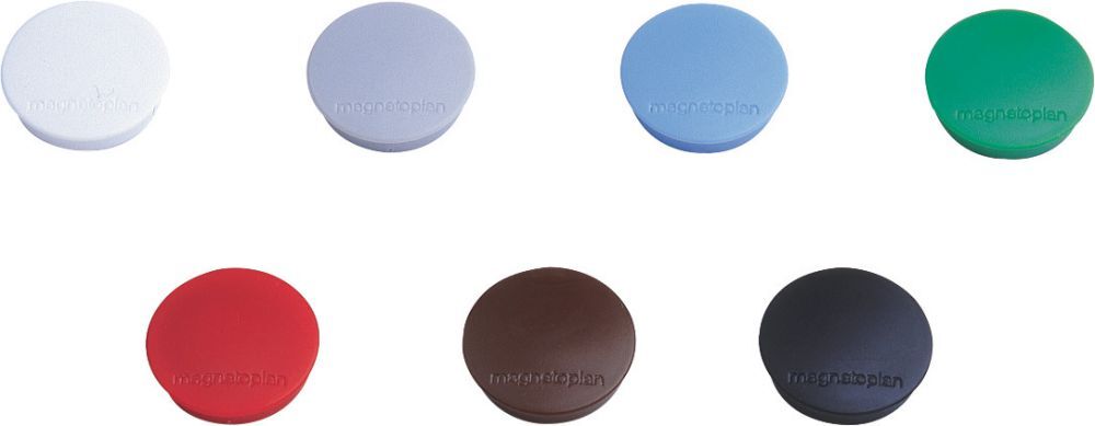 Magnet D30mm VE10 Haftkraft 700 g rot Magnet D30mm VE10 Haftkraft 700 g rot